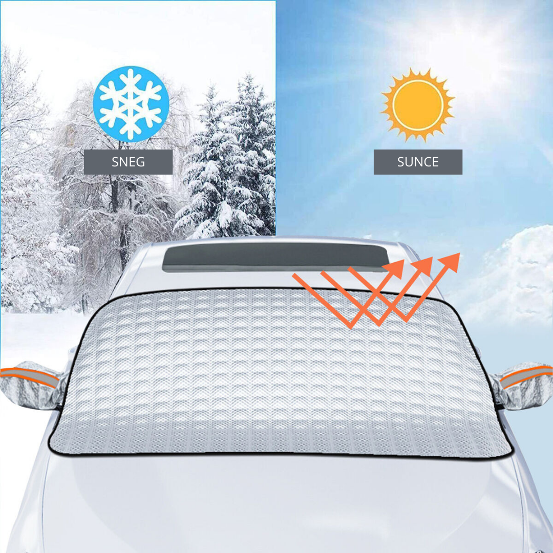 Zaštitna cerada za šoferšajbnu i retrovizore